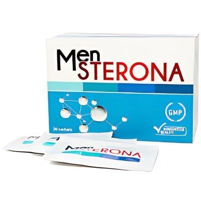 Viên uống bổ thận tráng dương tăng cường sinh lý Men Sterona Hỗ Trợ Tăng Cường Sinh Lý Nam (Hộp 30 gói)
