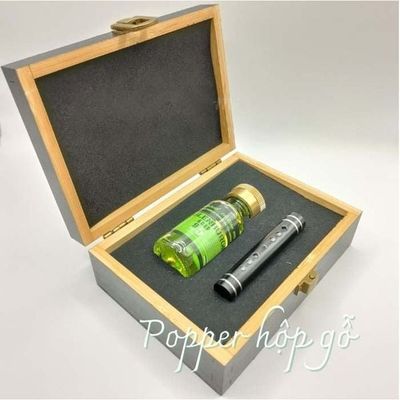 Chai hít tăng kích thích quan hệ hộp gỗ sang trọng Popper USA Glenburgie