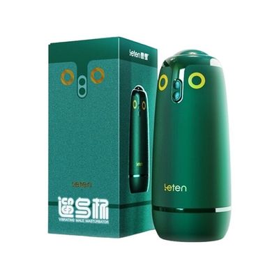 Cốc âm đạo rung silicon ngụy trang cú mèo dài 18cm 
