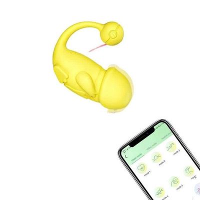 Trứng rung silicon có 9 tốc độ điều khiển từ xa sạc điện