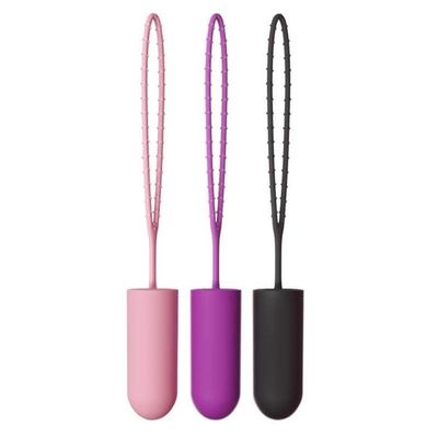Trứng rung mini silicon có dây đeo gai dài 22.2cm
