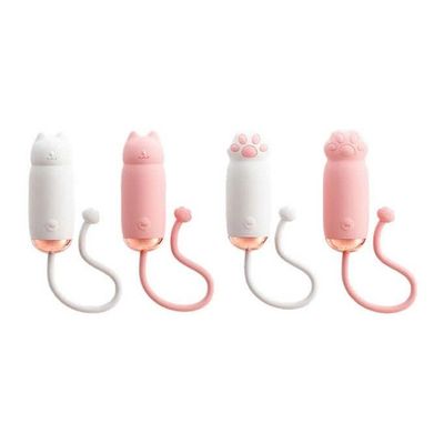 Trứng rung mini điều khiển từ xa hình mèo dễ thương