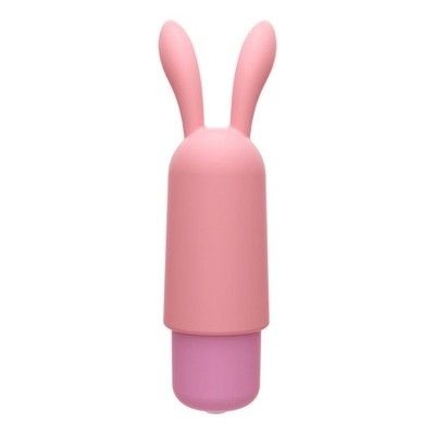 Trứng rung tai thỏ hồng bằng silicon nhỏ gọn dài 85mm
