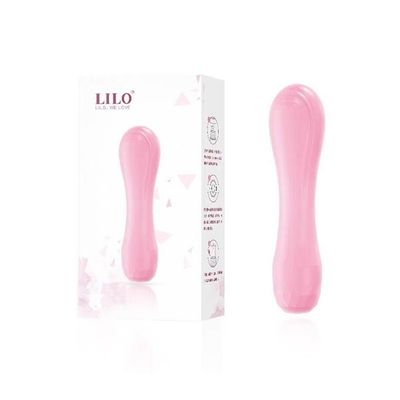 Trứng rung nhựa cao cấp màu hồng dài 11.8cm có 2 chế độ rung