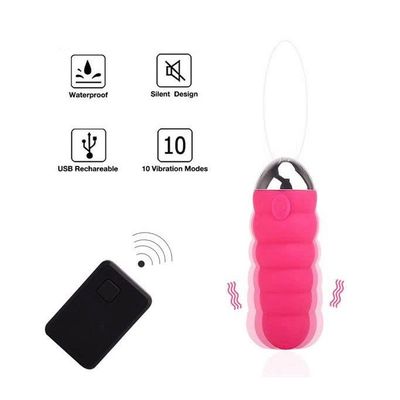 Máy rung 10 tần số sạc điện điều khiển mini từ xa dài 88mm 391802