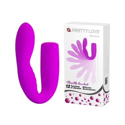 Máy rung có 12 tần số thiết kế chữ U Pretty love dài 14cm