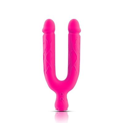 Dương vật giả silicon 2 đầu dài 25.6cm xoay 180 độ