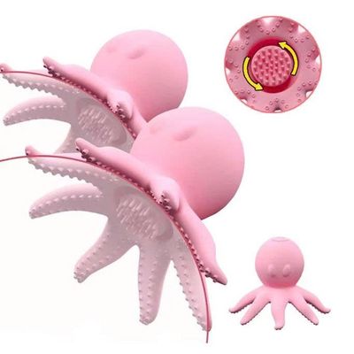 Máy rung núm vú ngụy trang con bạch tuộc dài 7.5cm