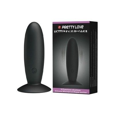 Máy rung hậu môn silicon điều khiển từ xa sạc USB dài 110mm