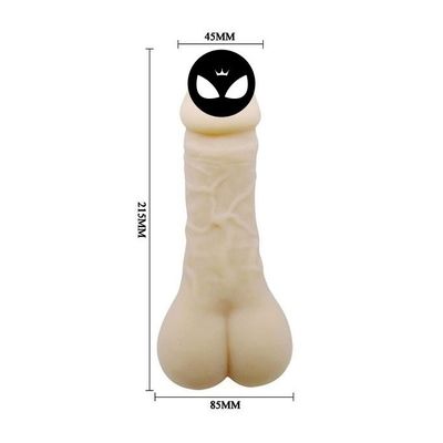 Dương vật giả cho gay silicon 2 đầu có âm đạo dài 21.5cm