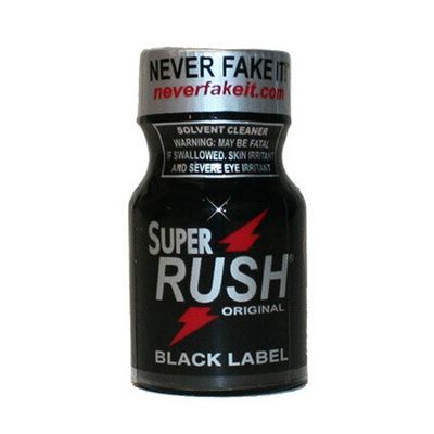 Chai hít Popper Super Rush Black Label 10ml chính hãng PWD kích thích bao phê