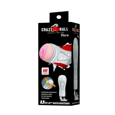 Âm đạo giả gắn tường Baile Crazy Bull Flora đa năng