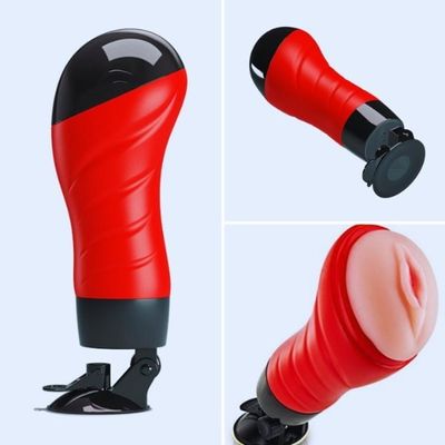Âm đạo giả gắn tường Crazy Bull 10 chế độ rung kích thích