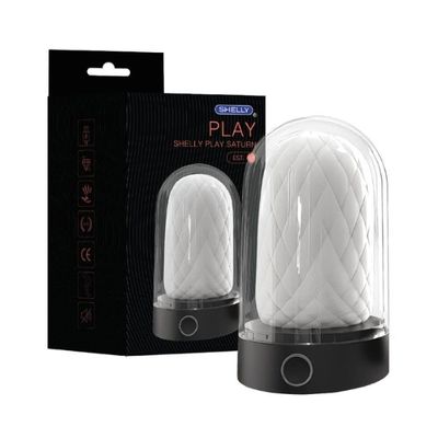 Âm đạo giả Shelly Play Saturn mềm mại và ấm áp