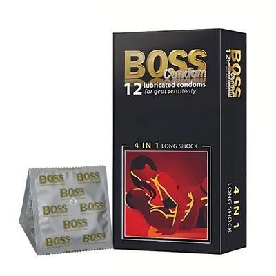 Bao cao su Boss 4 in 1 kéo dài thời gian