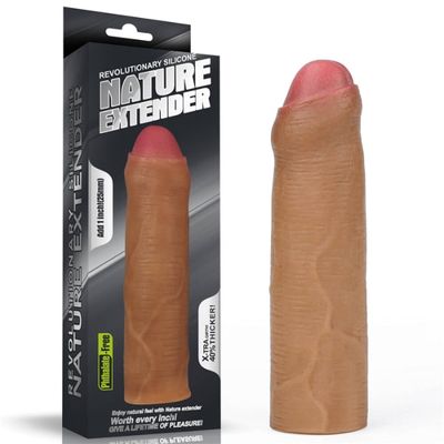 Bao cao su đôn dên Lovetoy Nature Extender 25mm mềm mại