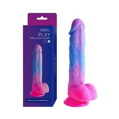 Dương vật giả gắn tường Shelly Play Glimzy màu sắc độc đáo