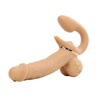 Dương vật giả 2 đầu Yeain Double Enjoy Cannon rung thục
