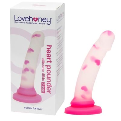 Dương vật giả Lovehoney Heart Pounder silicone mềm mịn