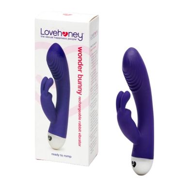 Dương vật giả Lovehoney Wonder Bunny đa chế độ rung