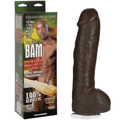 Dương vật giả Doc Johnson Signature Cocks Bam cực đã