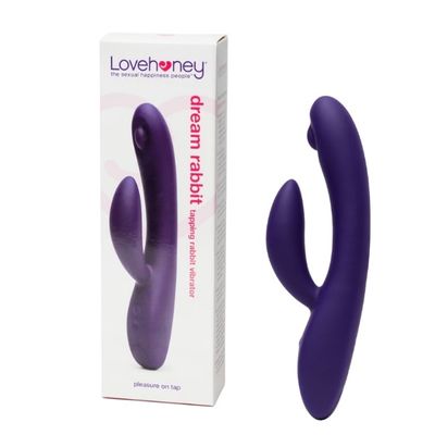 Dương vật giả Lovehoney Dream Rabbit Tapping có rung