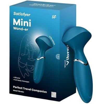 Chày rung tình yêu Satisfyer Mini Wand-er nhỏ gọn tiện lợi