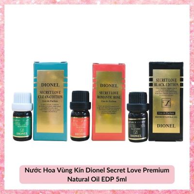 Nước Hoa Vùng Kín Dionel Secret Love Premium Natural Oil EDP 5ml