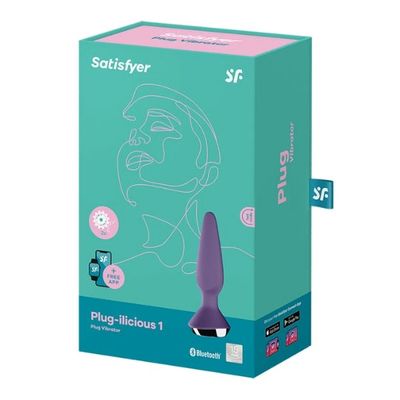 Đồ chơi hậu môn Satisfyer Plug-ilicious 1 đa chế độ mạnh mẽ