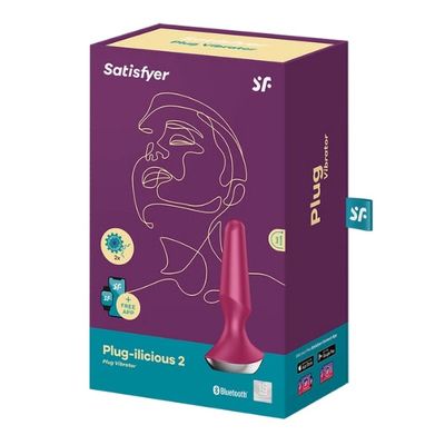Đồ chơi hậu môn Satisfyer Plug-ilicious 2 đa chế độ rung