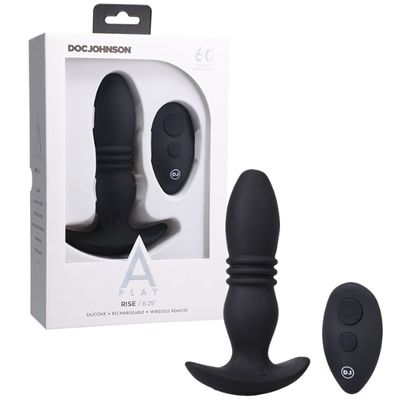 Đồ chơi hậu môn Doc Johnson A-Play Rise đa chế độ rung