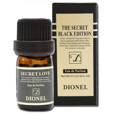 Nước Hoa Vùng Kín Dionel Secret Love Black Edition 5ml - Hương Thơm Quyến Rũ