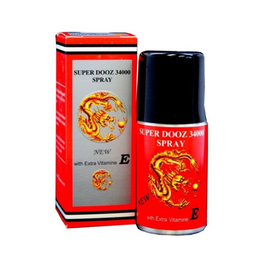  Xịt Rồng Vàng Super Dooz 34000 Spray Đức 45ml - Xịt Cho Cuộc Yêu Hoàn Hảo
