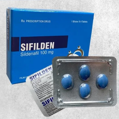 Hộp 4 Viên Uống Sifilden 100mg – Khơi Dậy Bản Năng Đàn Ông