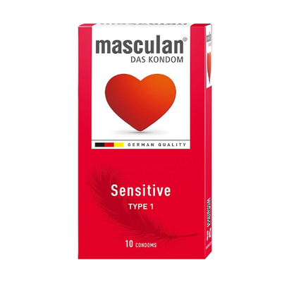 Bao Cao Su Loại Mỏng Cho Da Nhạy Cảm Masculan Sensitive Của Đức H10