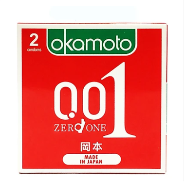Bao Cao Su Okamoto 0.01 Zero One Chính Hãng Nhật Bản