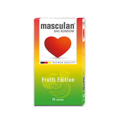 Bao Cao Su Có Mùi Thơm Của Đức Masculan Frutti Edition 10s