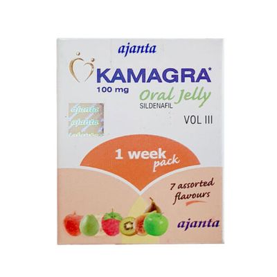 Thạch uống dành cho nam Kama Oral Jelly 100mg 3 gói