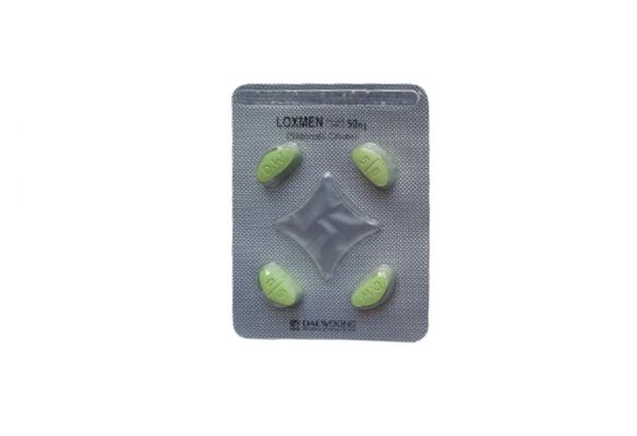 Viên uống hỗ trợ sinh lí nam giới  LOXMEN 100mg hộp 1 vỉ x 4 viên Chính hãng