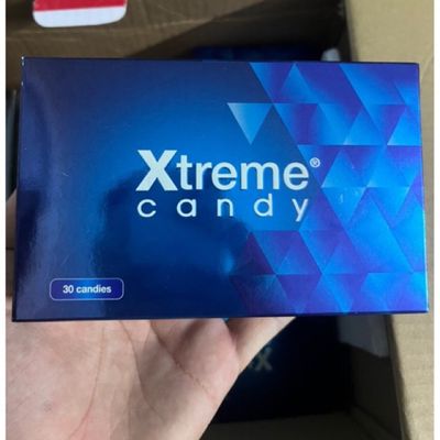 Viên kẹo ngậm nhân sâm cương và kéo dài nam 1 Hộp 30 Viên Xtreme Candy chính hãng Malaysia