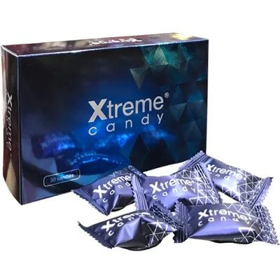 Viên kẹo ngậm nhân sâm cương kéo dài nam 3 Viên Xtreme Candy chính hãng Malaysia
