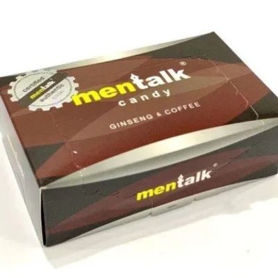 Viên kẹo ngậm nhân sâm cương và kéo dài nam 1 hộp 30 viên Man talk Candy chính hãng