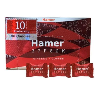Viên kẹo ngậm nhân sâm cương và kéo dài nam 3 viên Hamer 37F82K chính hãng