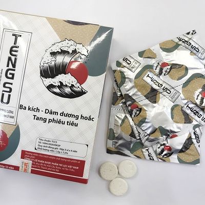 Viên kẹo ngậm nhân sâm cương và kéo dài nam 4 Viên Tengsu chính hãng