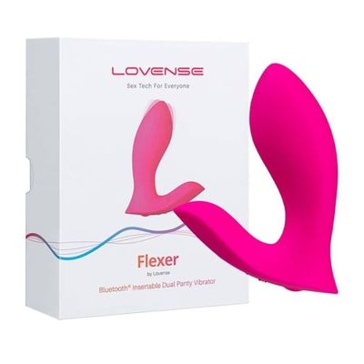 Máy rung massage kích thích nữ Lovense Flexer gắn quần chíp kết nối App