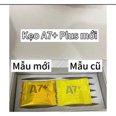 Kẹo Sâm A7 Alpha Seven USA Chính Hãng Vị Chanh Hương Bạc Hà Nhập Khẩu 1 Viên