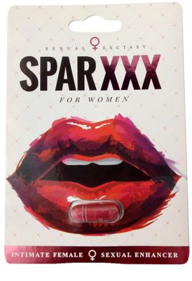 Viên Uống Phục Hồi Và Tăng Cường Sức Khỏe Sinh Lí Phái Nữ SPAR XXX Vỉ dùng thử 1 Viên  | CHE TÊN SẢN PHẨM