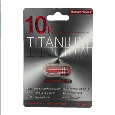 Viên Uống Phục Hồi Và Tăng Cường Sức Khỏe Sinh Lí Nam Giới Titanium 10K Vỉ dùng thử 1 Viên  | CHE TÊN SẢN PHẨM