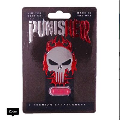 Viên Uống Phục Hồi Và Tăng Cường Sức Khỏe Sinh Lí Nam Giới The Punisher Vỉ dùng thử 1 Viên  | CHE TÊN SẢN PHẨM