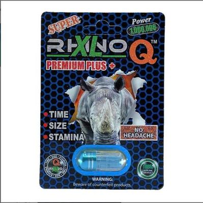 Viên Uống Phục Hồi Và Tăng Cường Sức Khỏe Sinh Lí Nam Giới Rhino XL Q Vỉ dùng thử 1 Viên  | CHE TÊN SẢN PHẨM